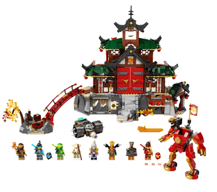 Конструктор LEGO Ninjago Храм-додзе ніндзя, 1394 деталей (71767) - фото 3