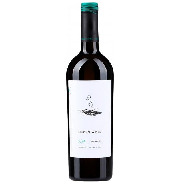 Вино Leleka Wines White, біле, напівсолодке, 0,75 л (854155) - фото 1
