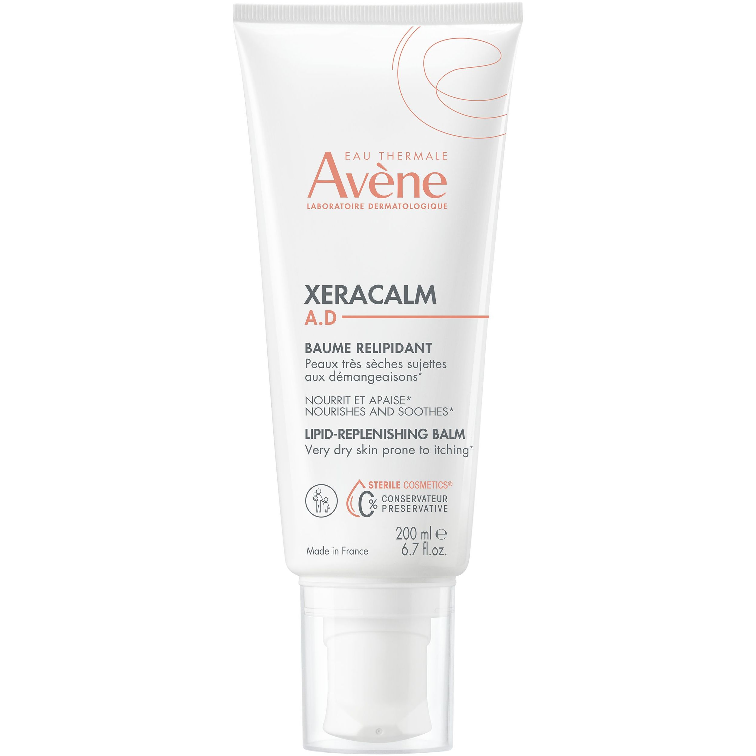 Бальзам для тіла та обличчя Avene XeraCalm A.D Lipid-Replenishing Balm 200 мл - фото 1