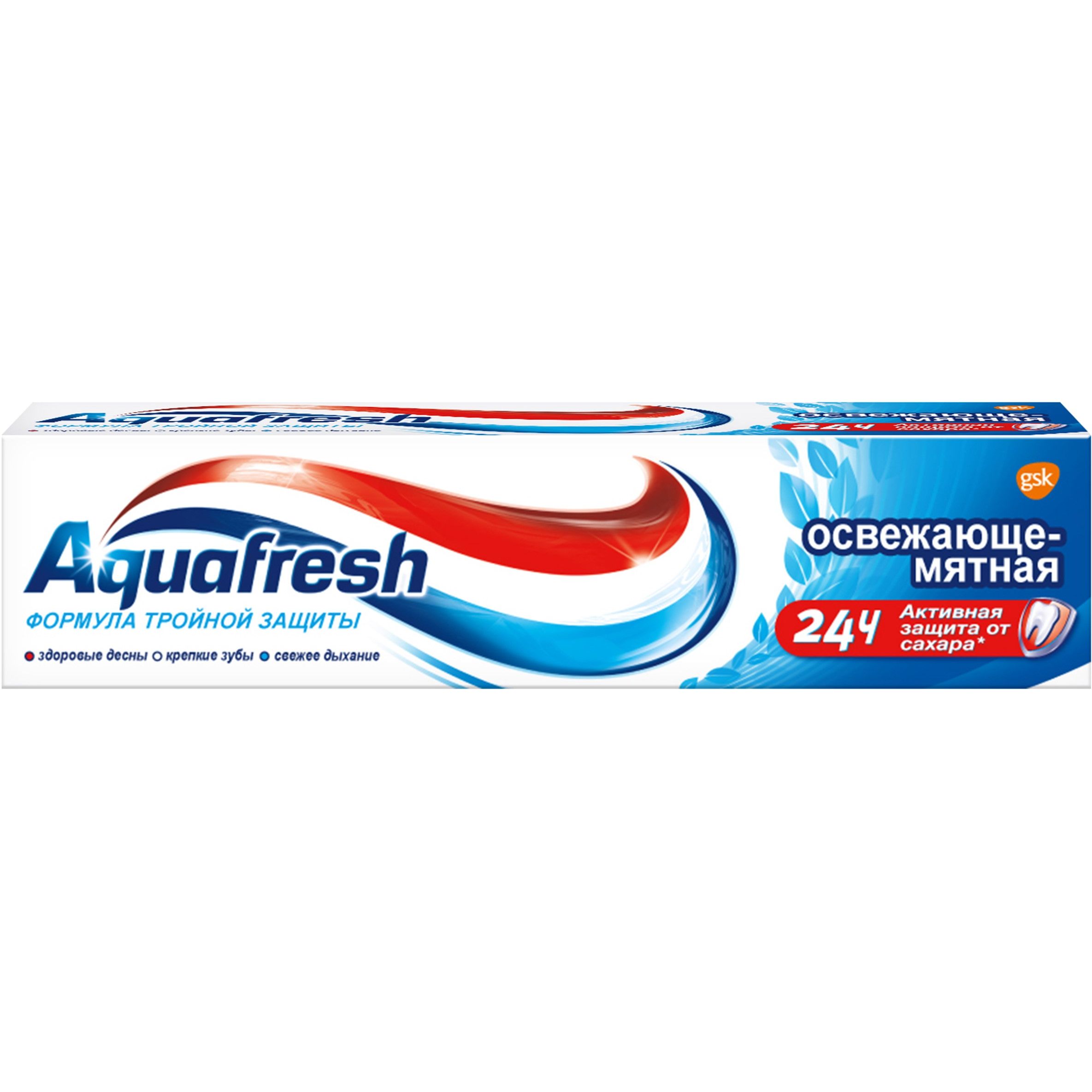 Зубная паста Aquafresh Освежающе-мятная семейная 100 мл - фото 5