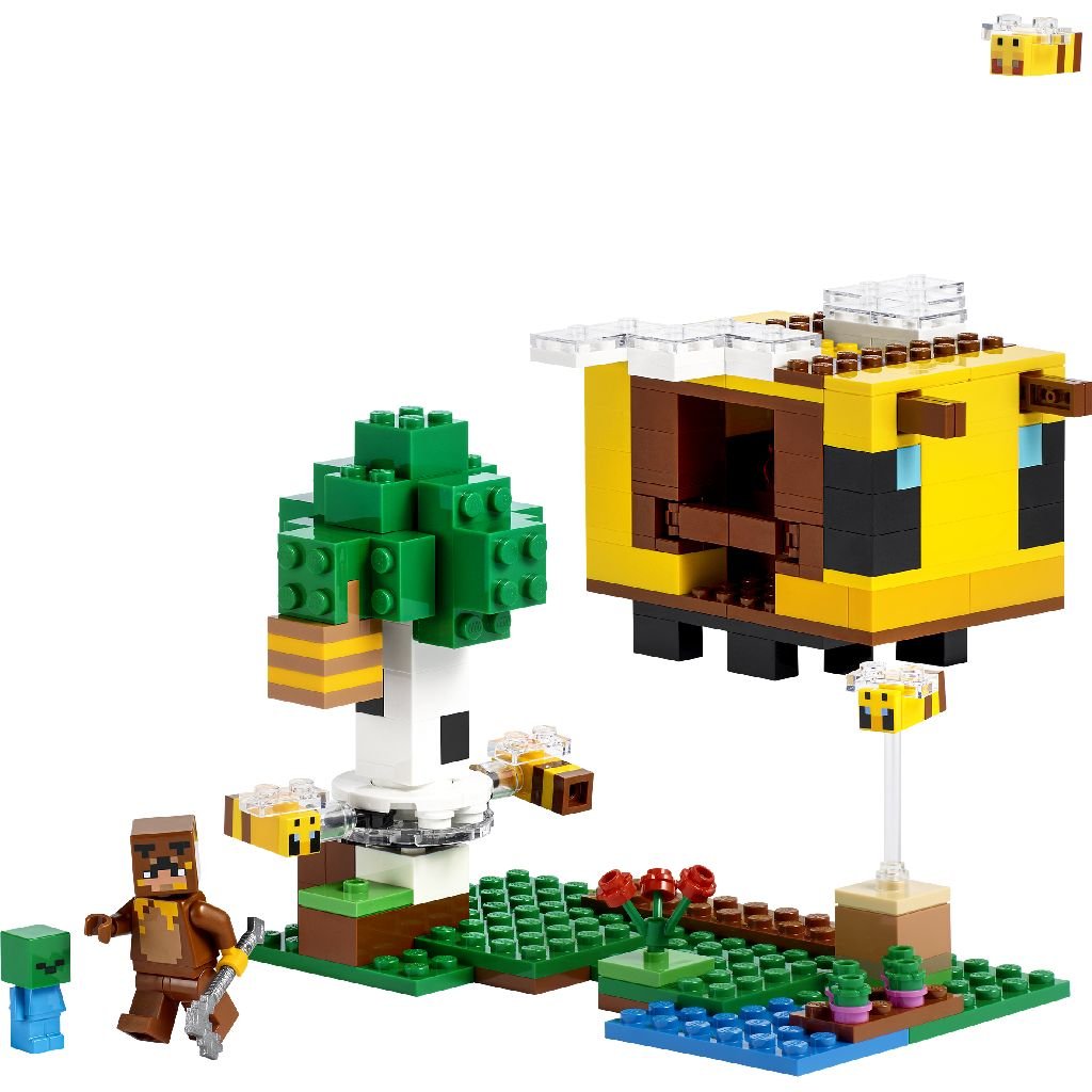 Конструктор LEGO Minecraft Бджолиний котедж, 254 деталі (21241 ) - фото 4