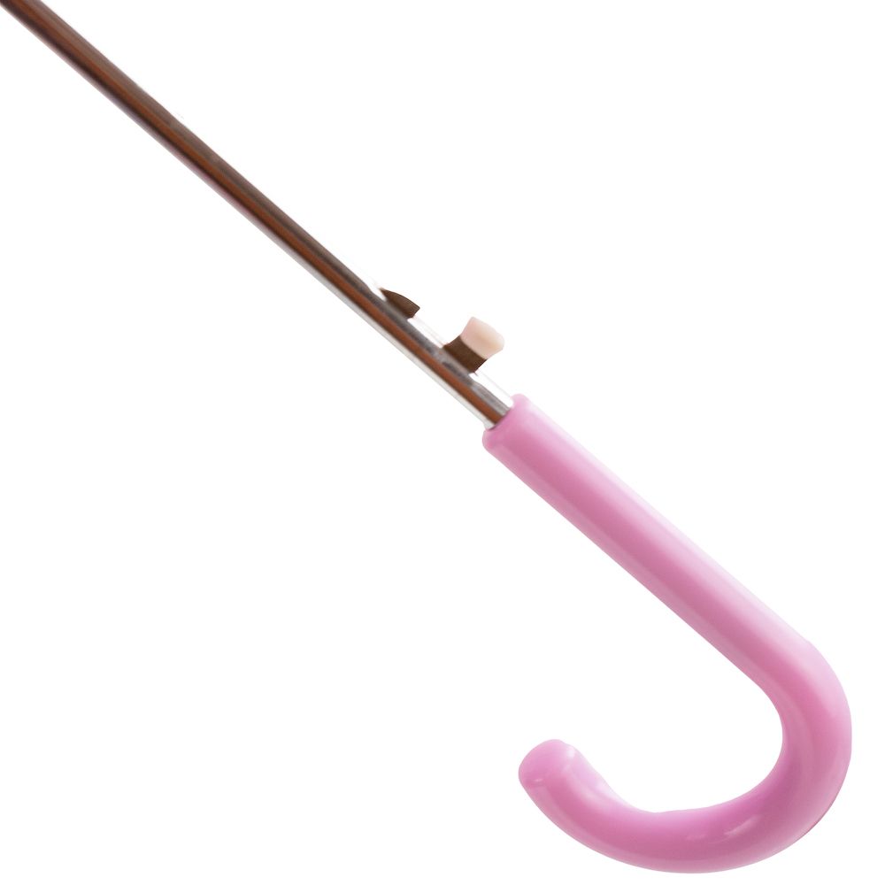Детский зонт-трость полуавтомат Airton 71 см розовый - фото 5
