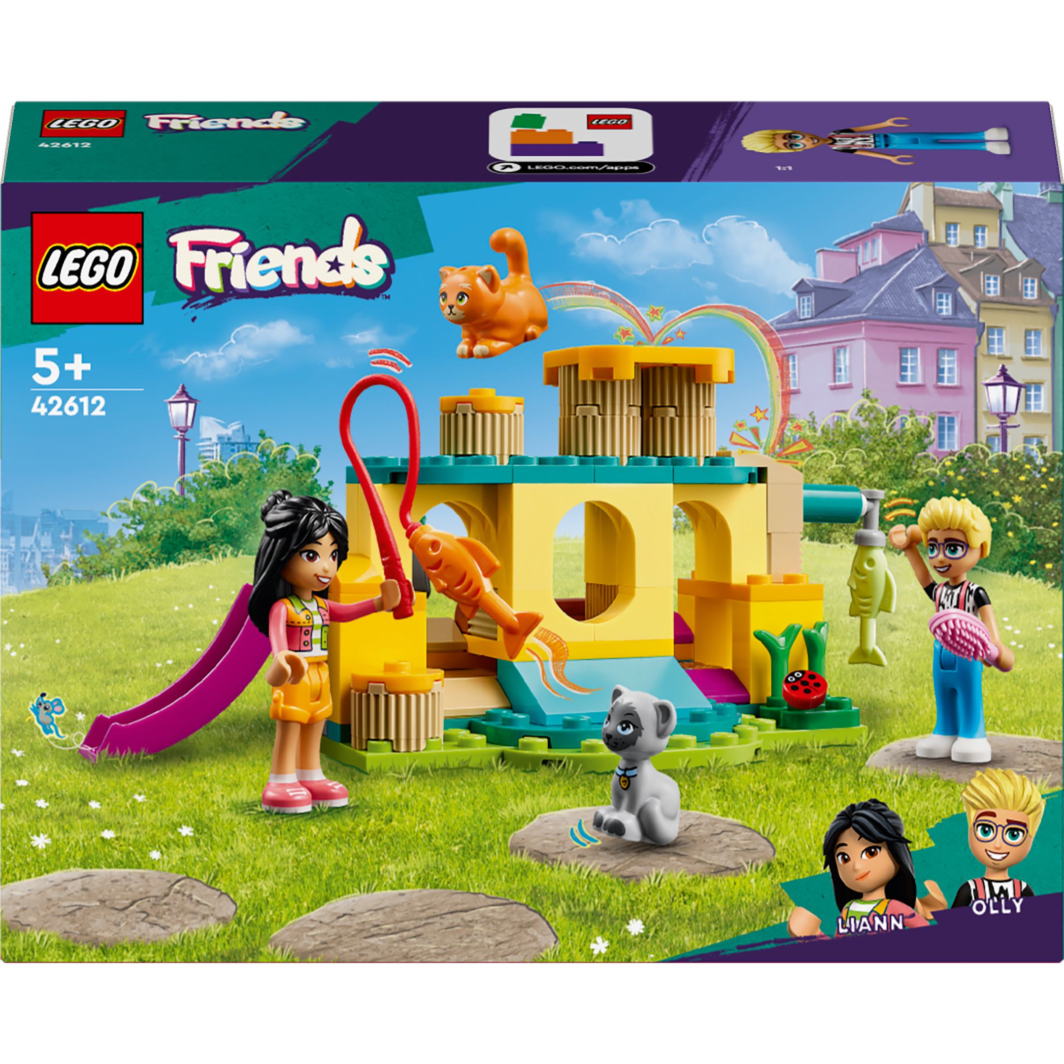 Конструктор LEGO Friends Приключения на кошачьей игровой площадке 87 детали (42612) - фото 1