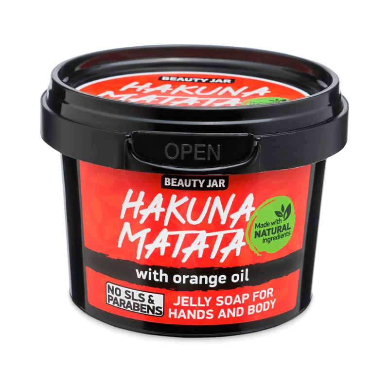 Гелевое мыло для рук и тела Beauty Jar Hakuna Matata, 130 мл - фото 1