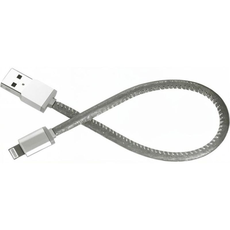 Кабель USB-A to Lightning Plusus Lifestar Handcrafted Moonlight Silver 0.25 м - фото 2