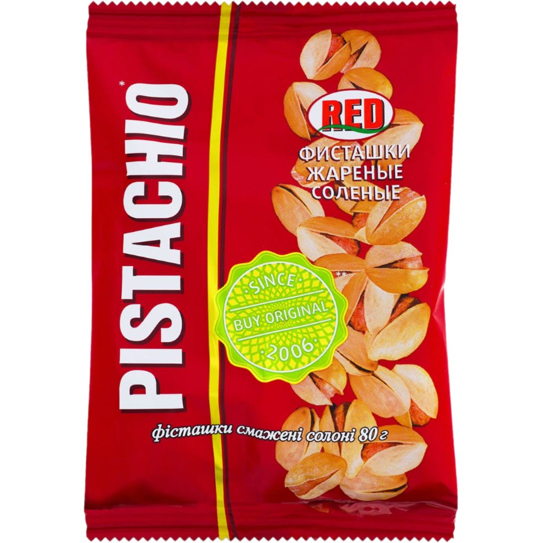 Фисташки Red Pistachio отборные жареные соленые 80 г (857717) - фото 1