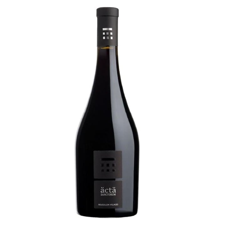 Вино Acta Sanctorum Cotes du Roussillon, красное, сухое, 14,5%, 0,75 л (8000019582654) - фото 1