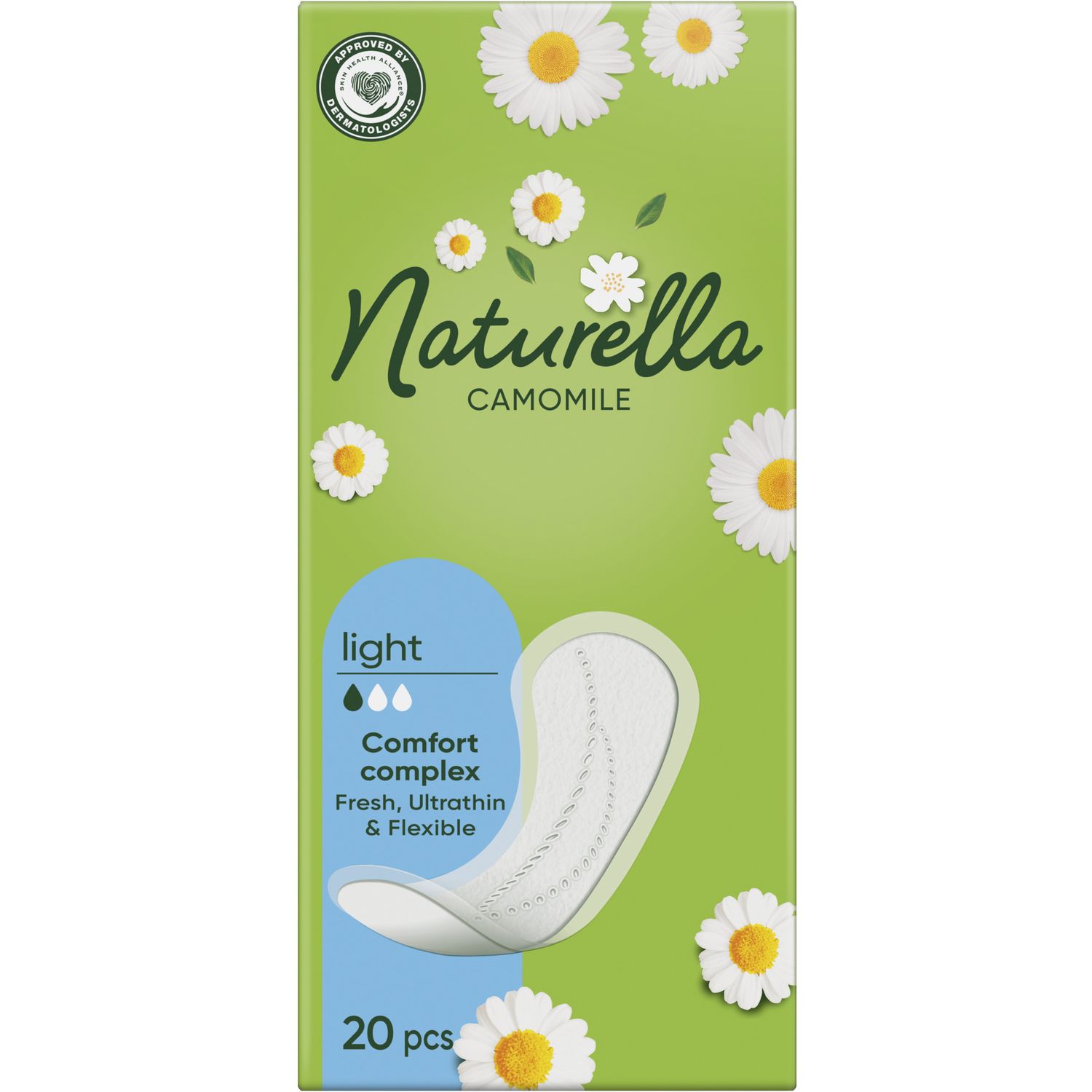 Щоденні прокладки Naturella Camomile Light 20 шт. купити у Києві ...
