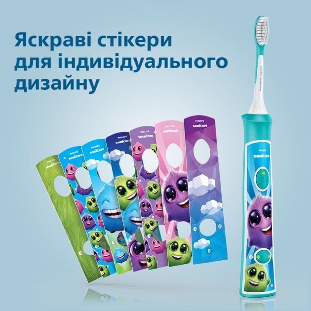 Електрична зубна щітка Philips Sonicare For Kids (HX6322/04) - фото 6