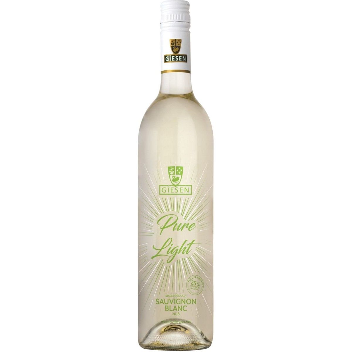 Вино Giesen Pure Light Sauvignon Blanc, белое, сухое, 0,75 л - фото 1