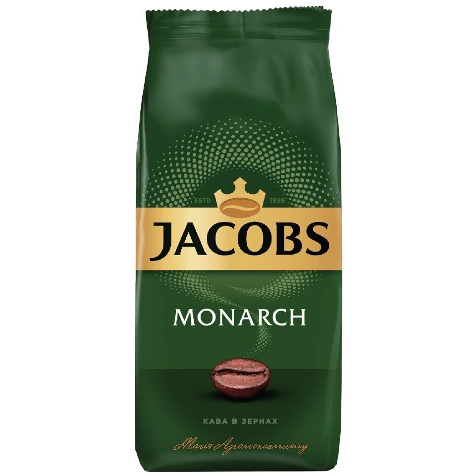Кава в зернах Jacobs Monarh, 250 г (73849) - фото 1