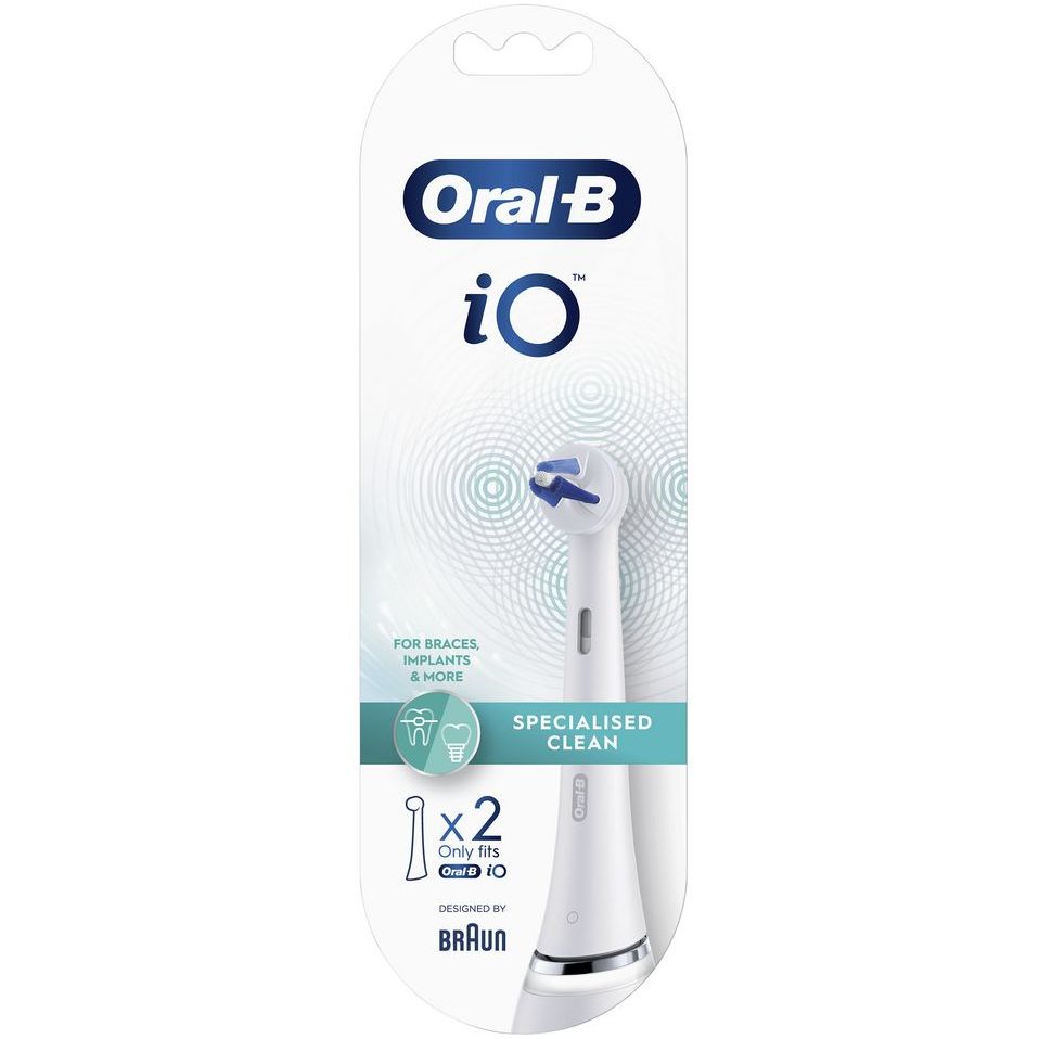 Насадки для електричної зубної щітки Oral-B iO Specialised Clean, 2 шт. - фото 2