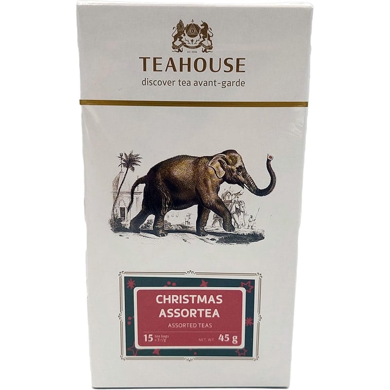 Чай порційний Teahouse Perfect Cup Christmas Assortea 15 шт. x 3 г - фото 1