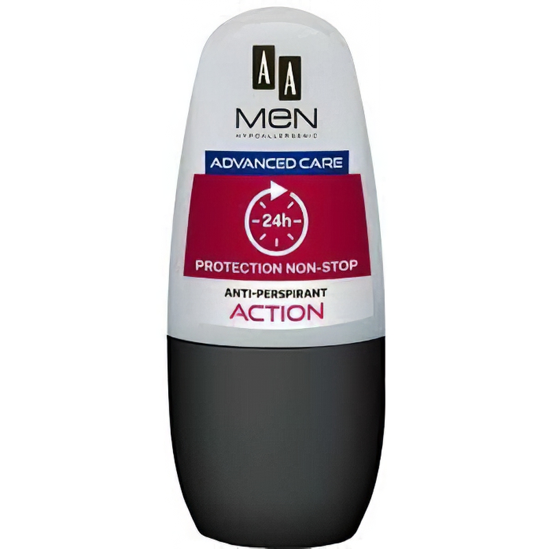 Антиперспірант кульковий AA Cosmetics Men Protection Non-Stop 50 мл - фото 1