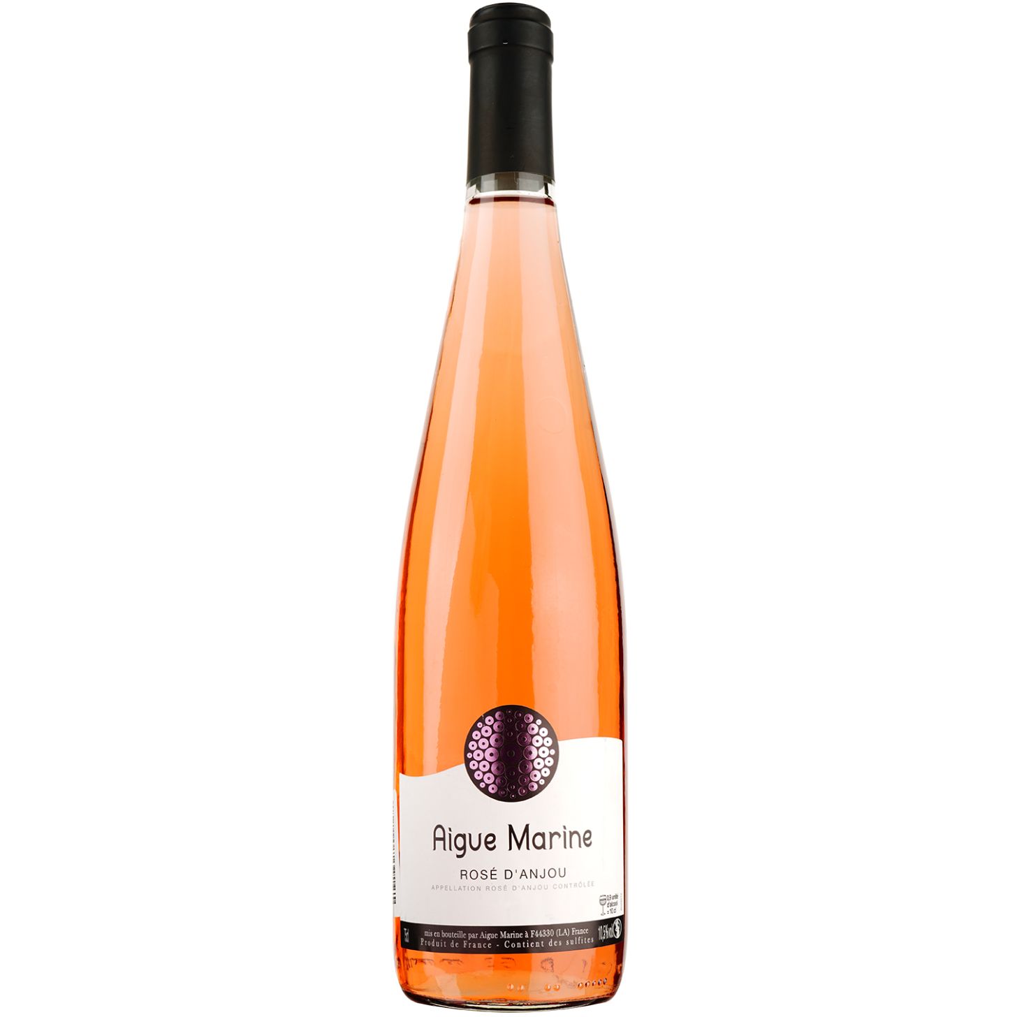 Вино Aigue Marine D'anjou 2020, розовое, сухое, 0,75 л - фото 1