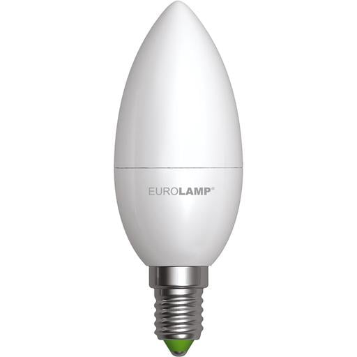 Світлодіодна лампа Eurolamp LED Ecological Series, CL 6W, E14 3000K (LED-CL-06143(P)) - фото 2