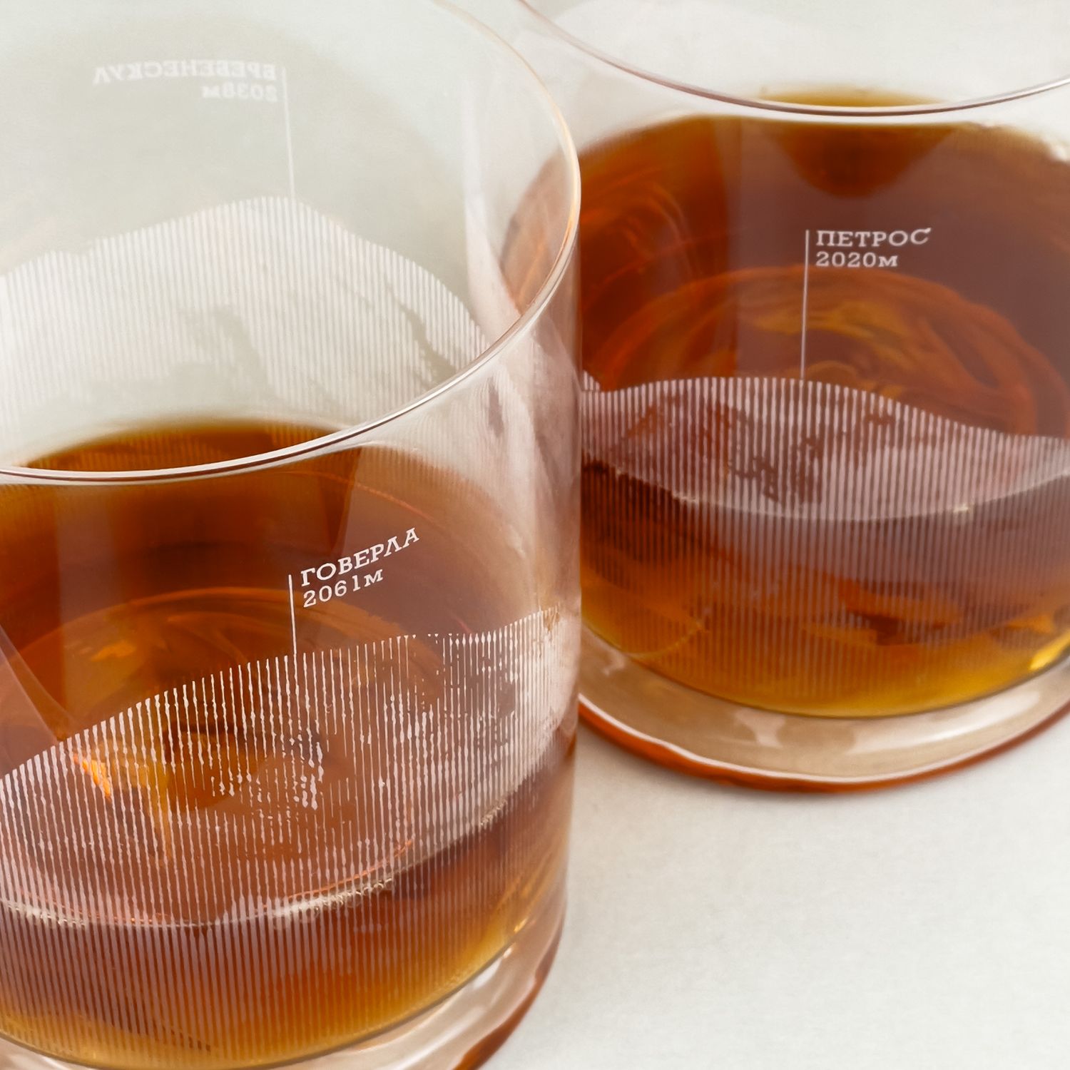 Набір склянок для віскі Concept Glass Карпати 350 мл 2 шт. (CG2-734001) - фото 2