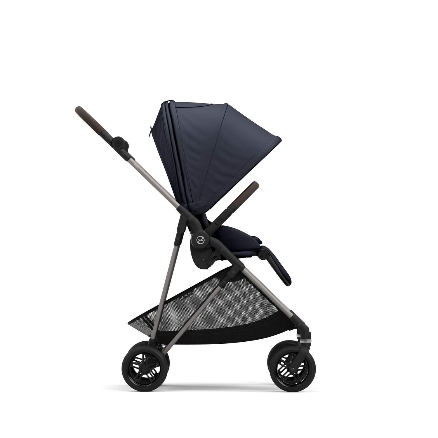 Коляска Cybex Melio Dark Blue - фото 3