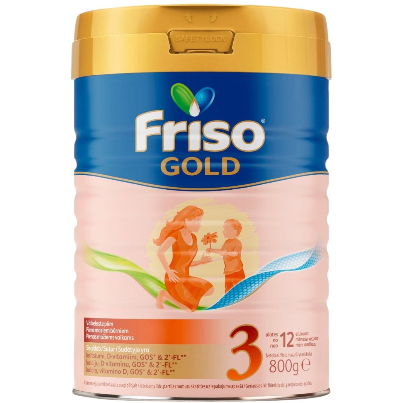 Детская сухая молочная смесь Friso Gold 3 от 12 месяцев 800 г - фото 1