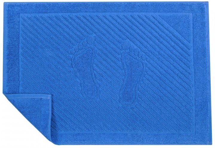 Рушник для ніг Iris Home, 70х50 см, синій (svt-2000022268783) - фото 1