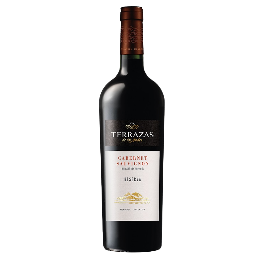 Вино Terrazas de Los Andes Cabernet Sauvignon, красное, сухое, 14,5%, 0,75 л - фото 1
