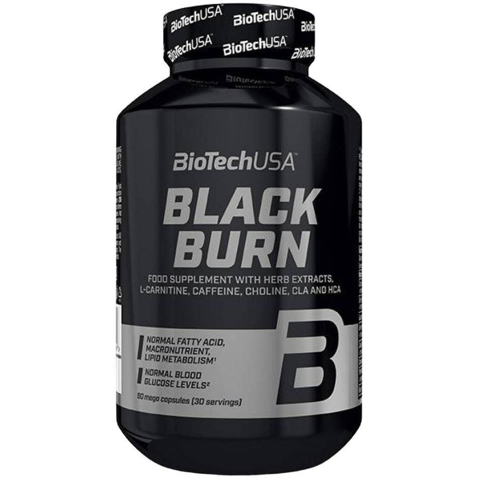 Жироспалювач BioTech Black Burn 90 капсул - фото 1