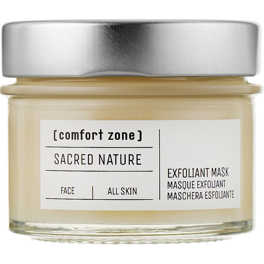 Маска для обличчя Comfort Zone Sacred Nature Exfoliant Mask освітлювальна 110 мл - фото 2