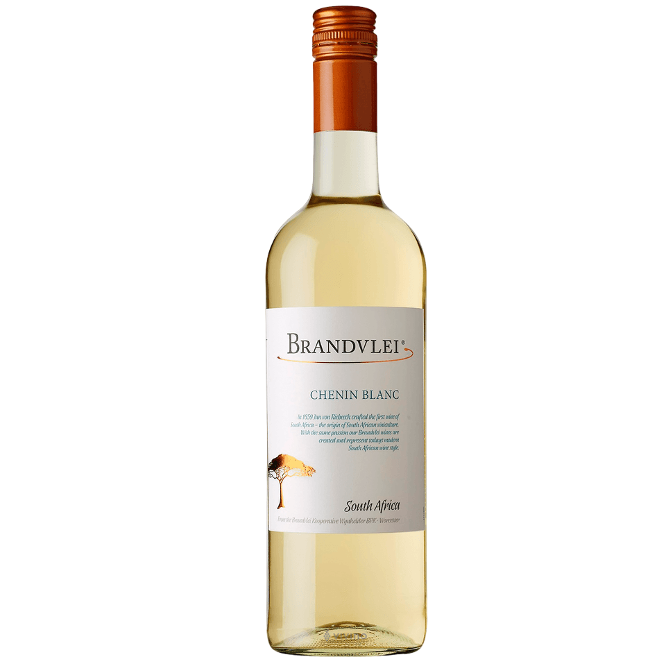 Вино Brandvlei Chenin Blanc Western cape, белое, сухое, 0,75 л - фото 1