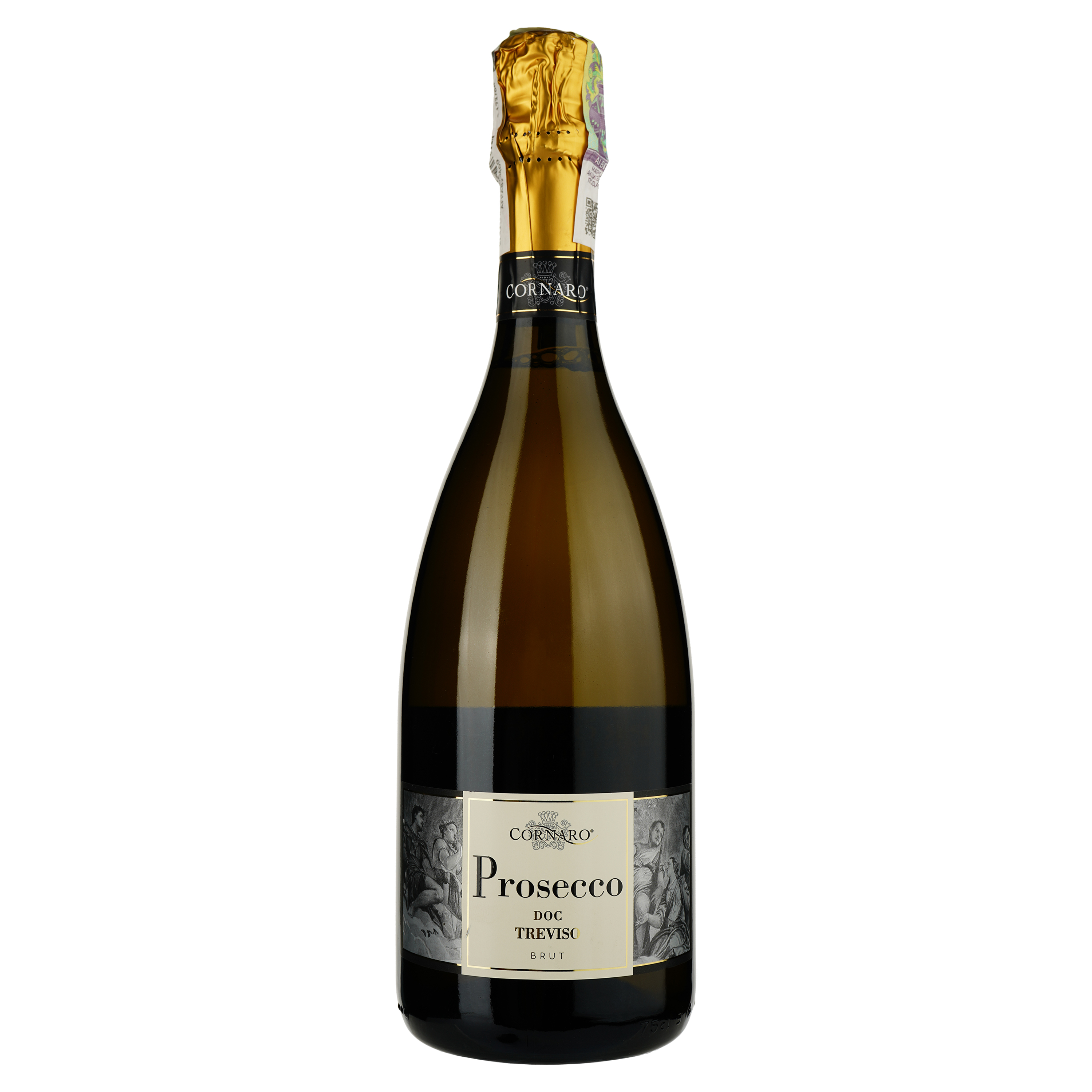 Игристое вино Montelliana Cornaro Prosecco белое брют 0.75 л - фото 1