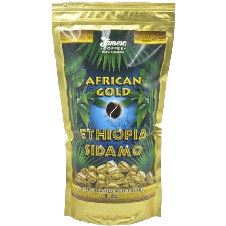 Кава в зернах Jamero Ethiopia Sidamo Золото Африки 1 кг - фото 1