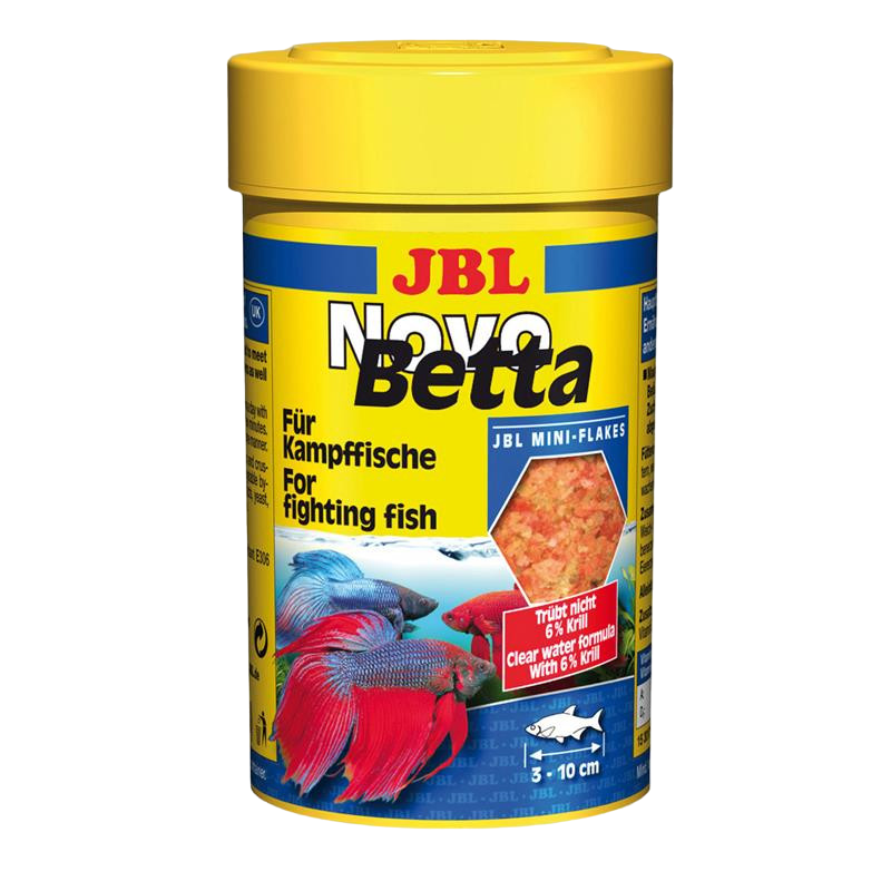 Корм для лабиринтовых рыбок JBL Novo Betta, 100 мл - фото 1