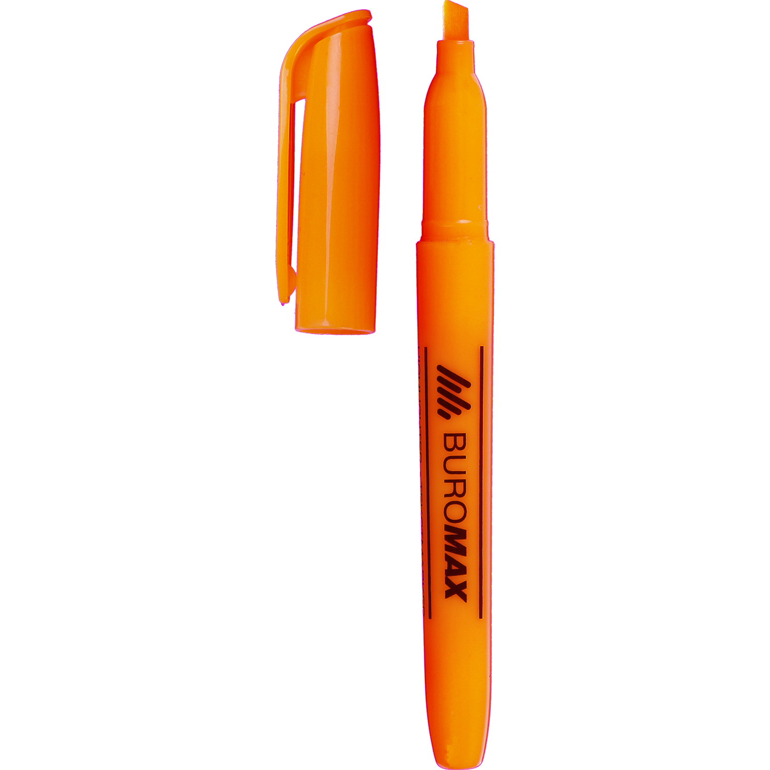 Текст-маркер Buromax Jobmax круглий помаранчевий (BM.8903-11) - фото 2