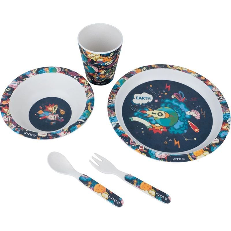Набор посуды Kite Space 5 предметов разноцветный (K22-313-01) - фото 1