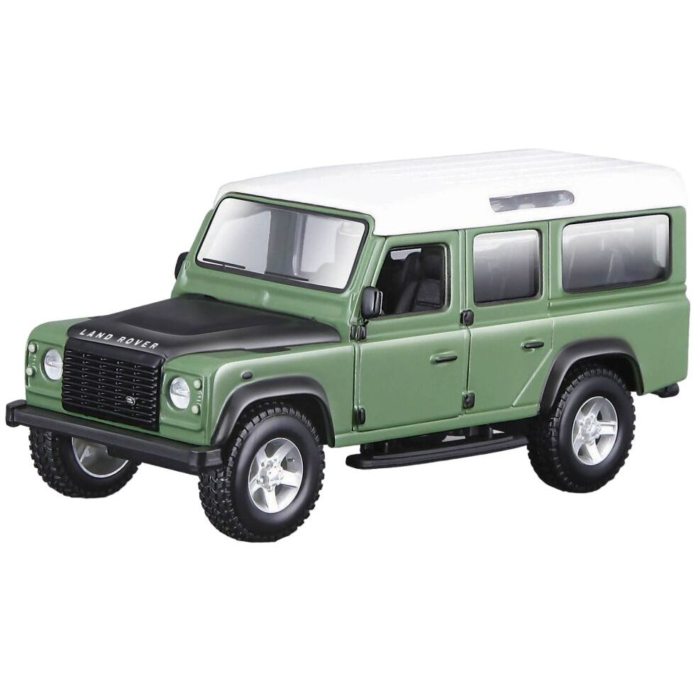 Автомодель Bburago Land Rover Defender 110 1:32 зелений (18-43029) - фото 3