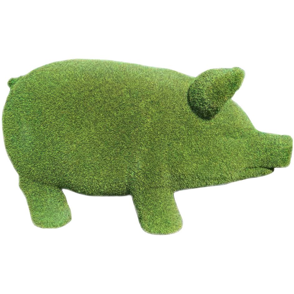 Декоративна фігурка Engard Green pig 35х15х18 см (PG-01) - фото 1