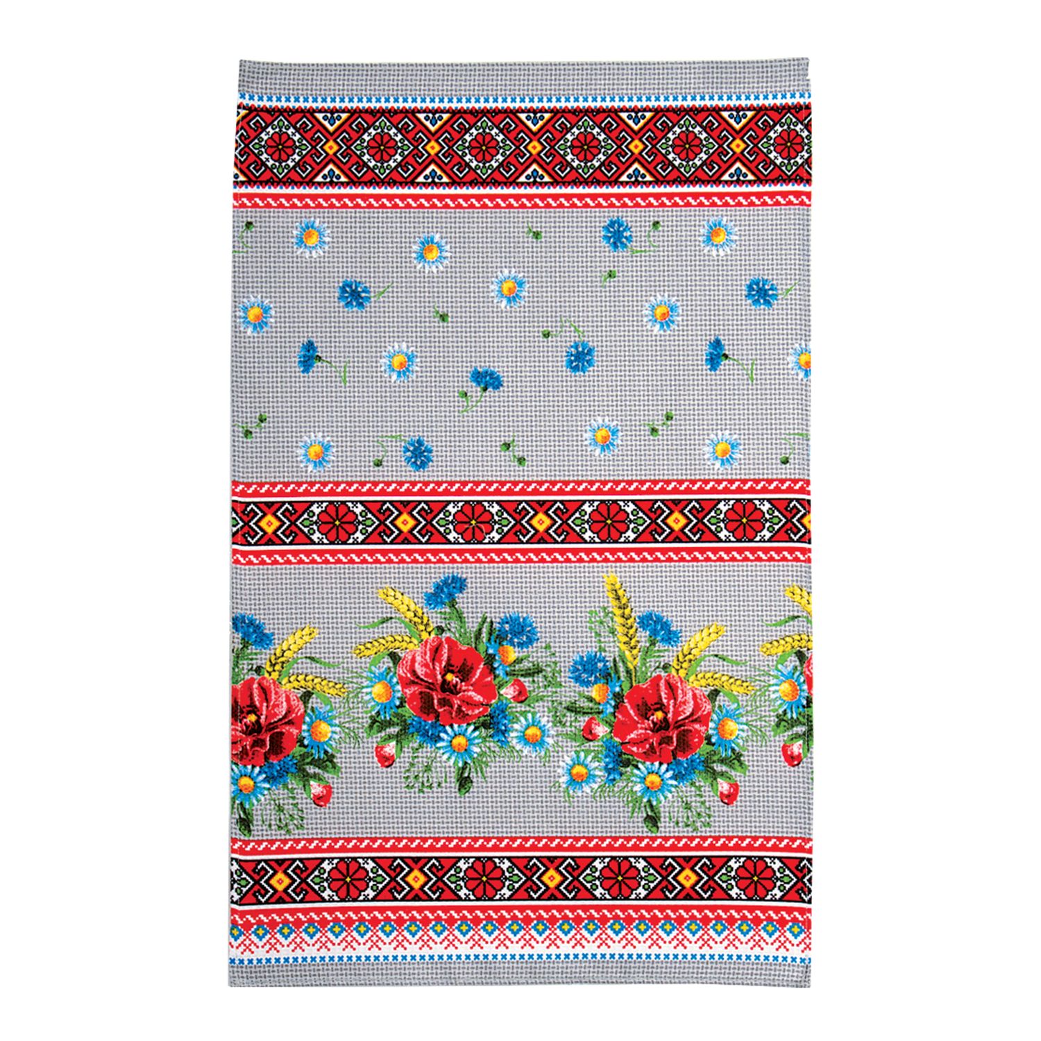 Полотенце вафельное Ярослав, 75х45 см, разноцветное (1545_v76) - фото 1