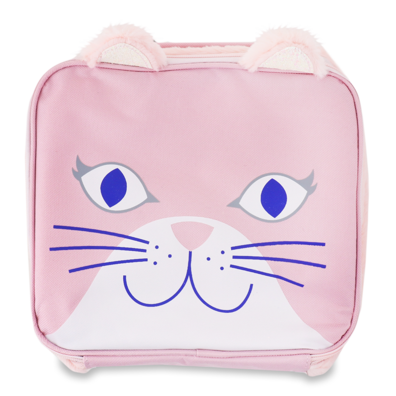 Рюкзак детский Offtop Кошечка, 24х20 см, светло-розовый (880651) - фото 1