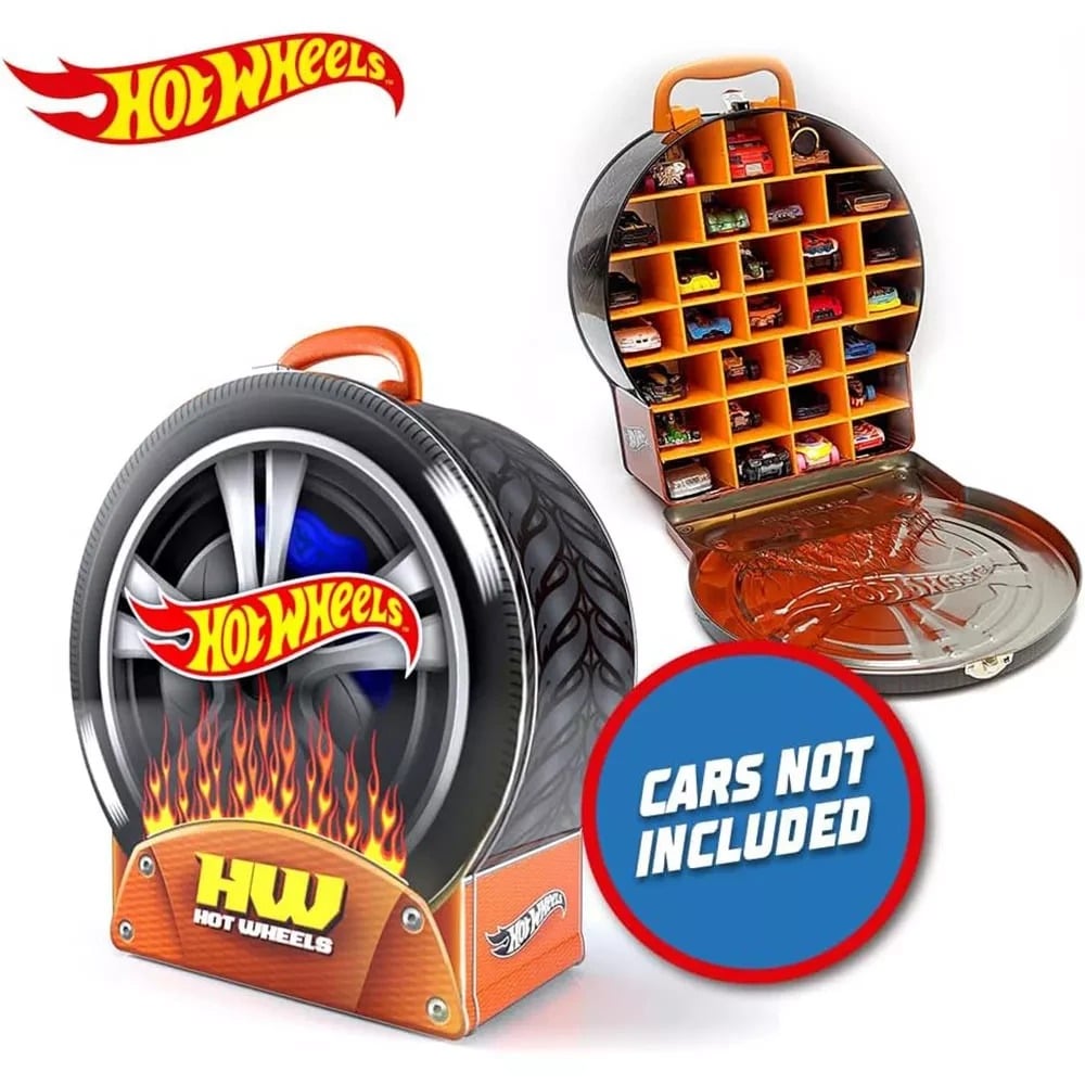 Контейнер-колесо для автівок Hot Wheels металевий (HWCC18) - фото 3
