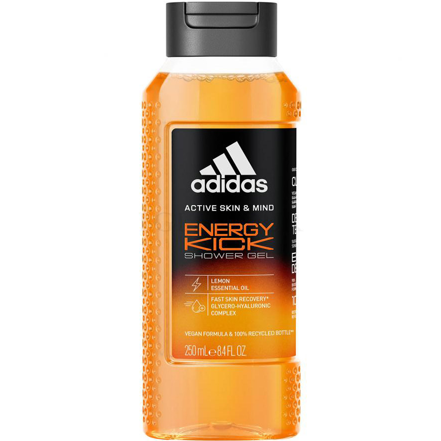 Гель для душу Adidas Energy Kick Men, 250 мл - фото 1