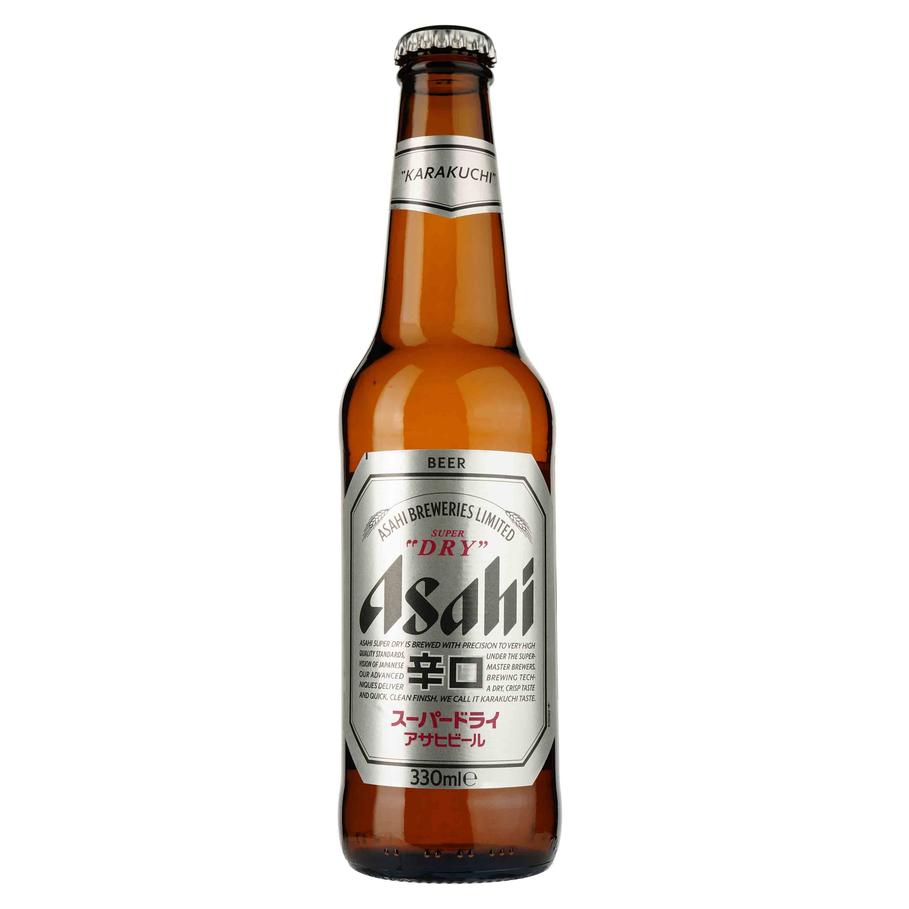 Пиво Asahi Super Dry світле 5% 5% 0.33 л - фото 1