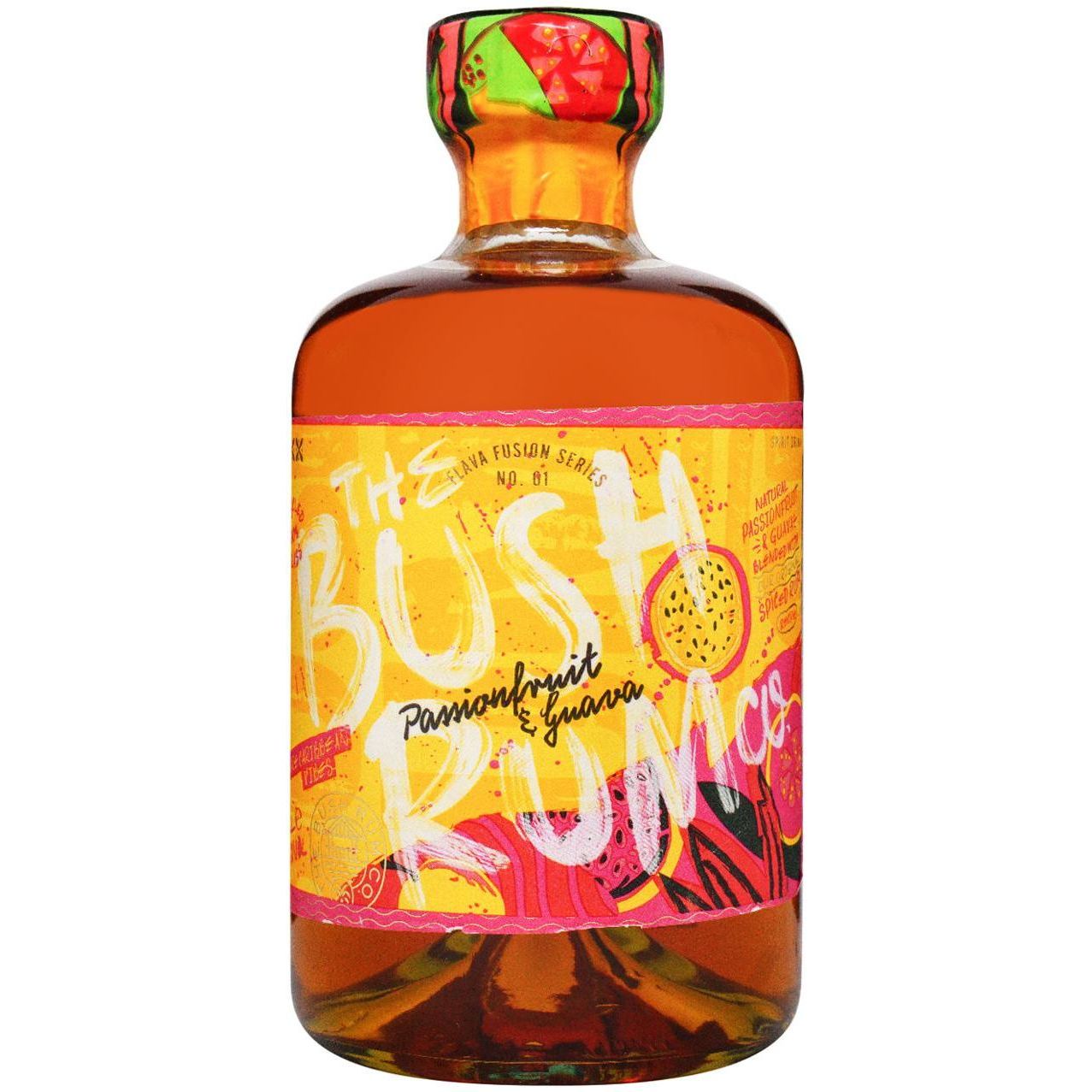 Ром Bush Rum Passionfruit & Guava 37.5% 0.7 л - фото 1