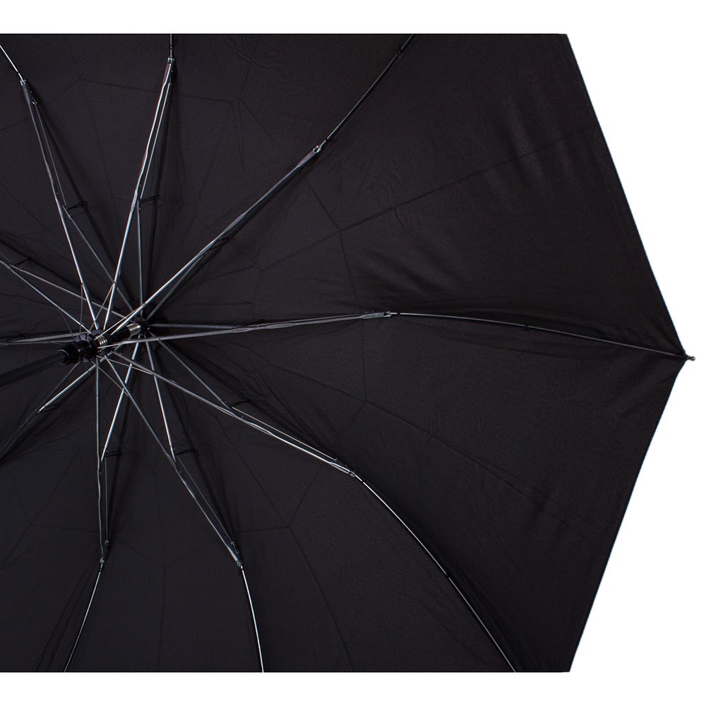 Мужской складной зонтик полуавтомат Fulton 105 см черный - фото 2