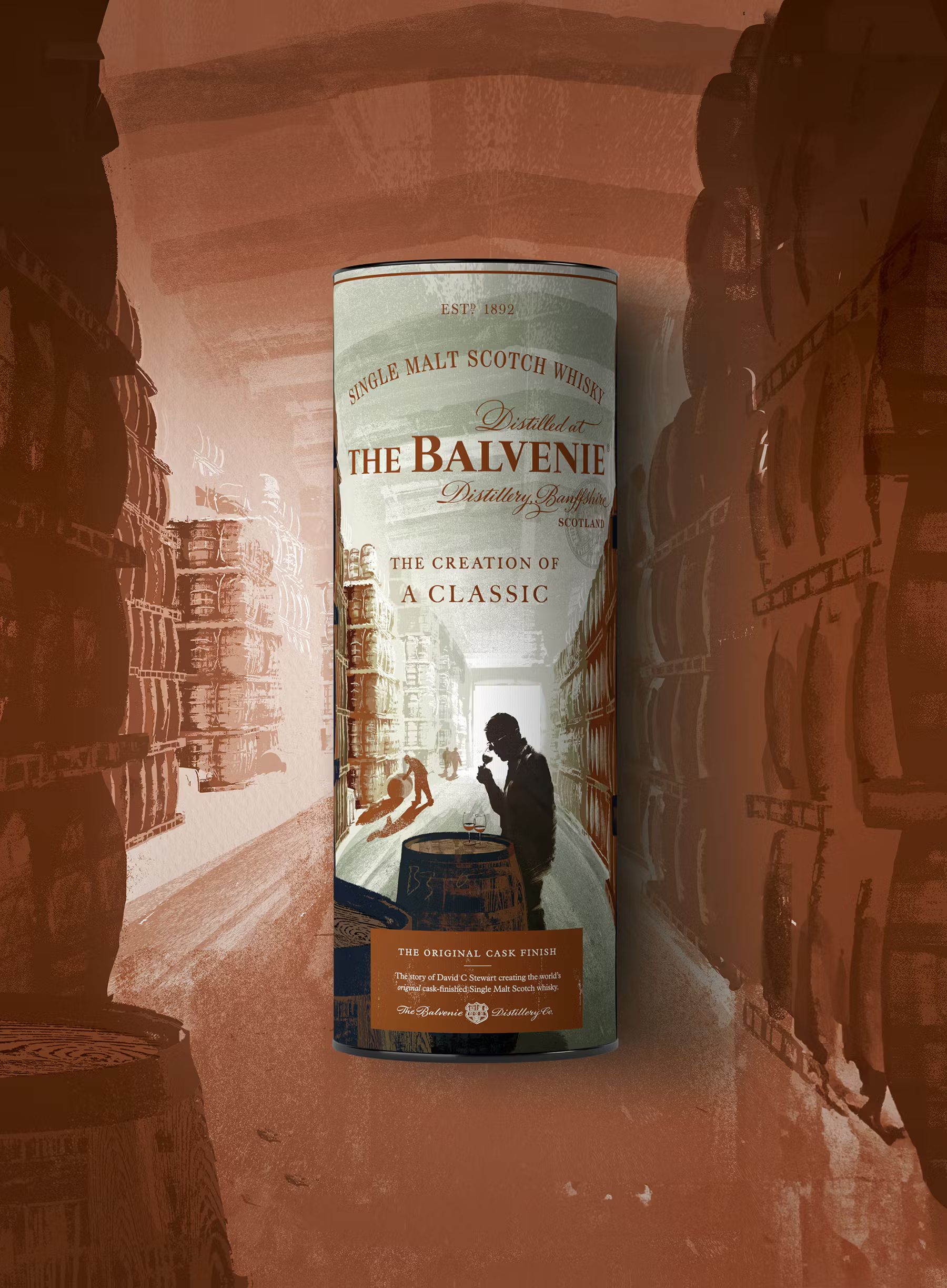 Віскі Balvenie Creation of a Classic Single Malt Scotch Whisky 43% 0.7 л в подарунковій упаковці - фото 4