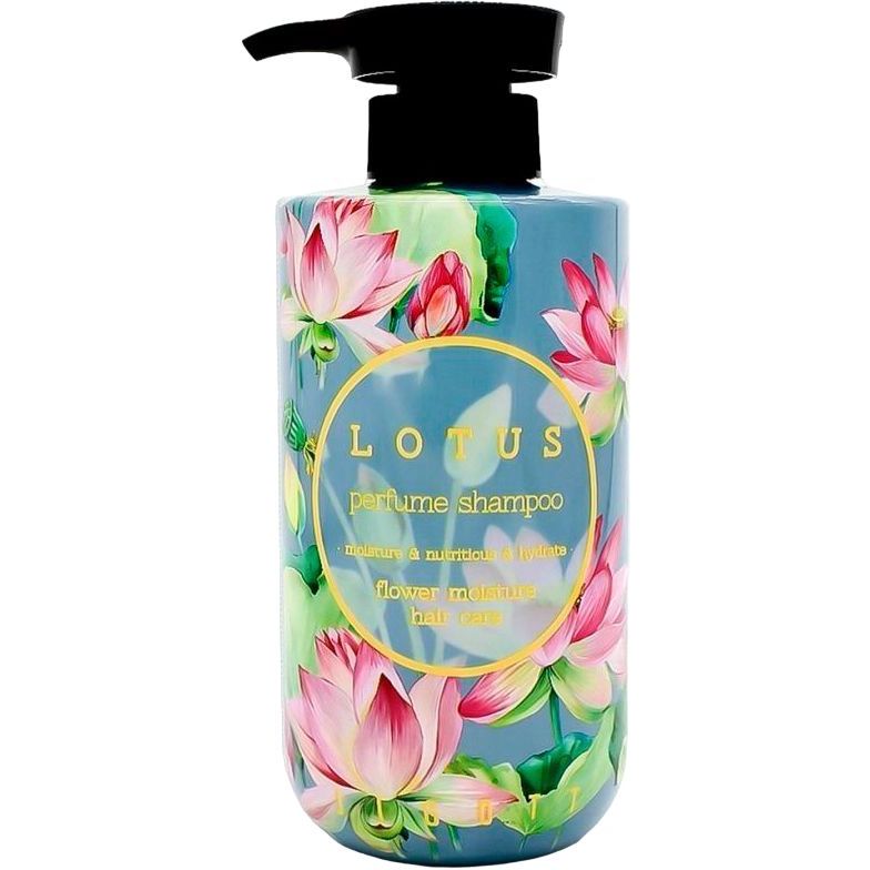 Шампунь парфюмированный Jigott Лотос Lotus Perfume Shampoo, 500 мл (282171) - фото 1