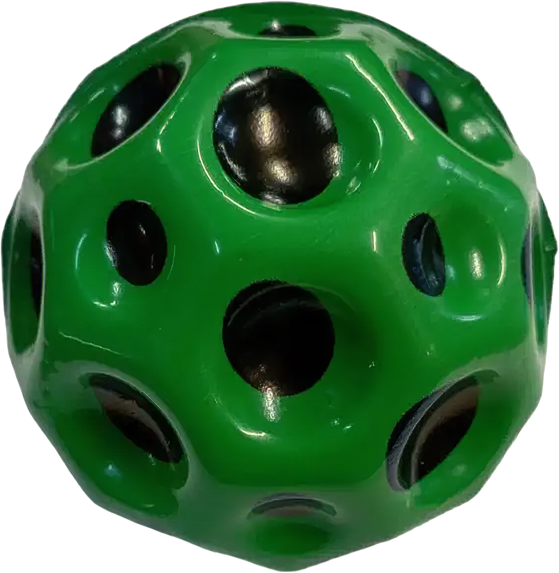 М'ячик-стрибунець GravityBall зелений - фото 1