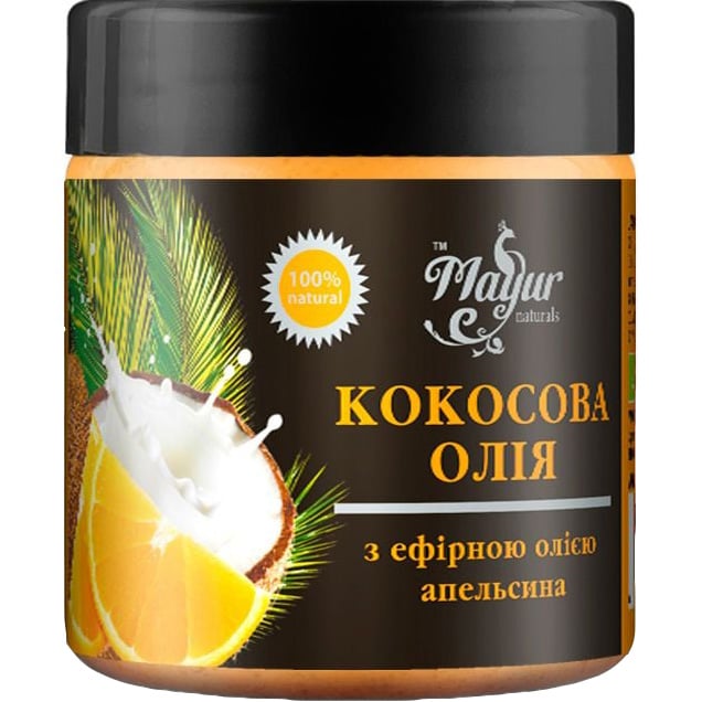 Кокосовое масло Mayur Апельсин 140 мл - фото 1