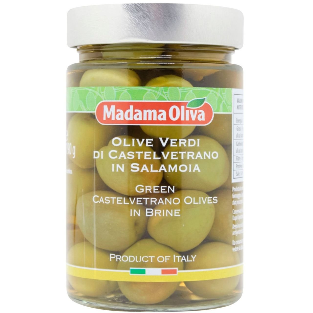 Оливки Madama Oliva Castelvetrano 190 г - фото 1