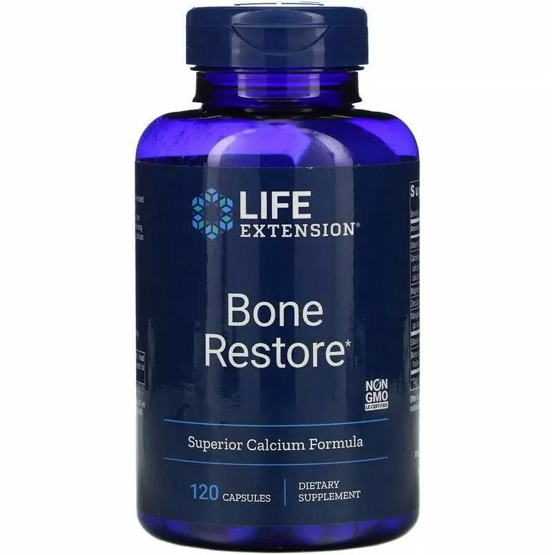 Вітамінно-мінеральний комплекс для кісток Life Extension Bone Restore 120 капсул - фото 1