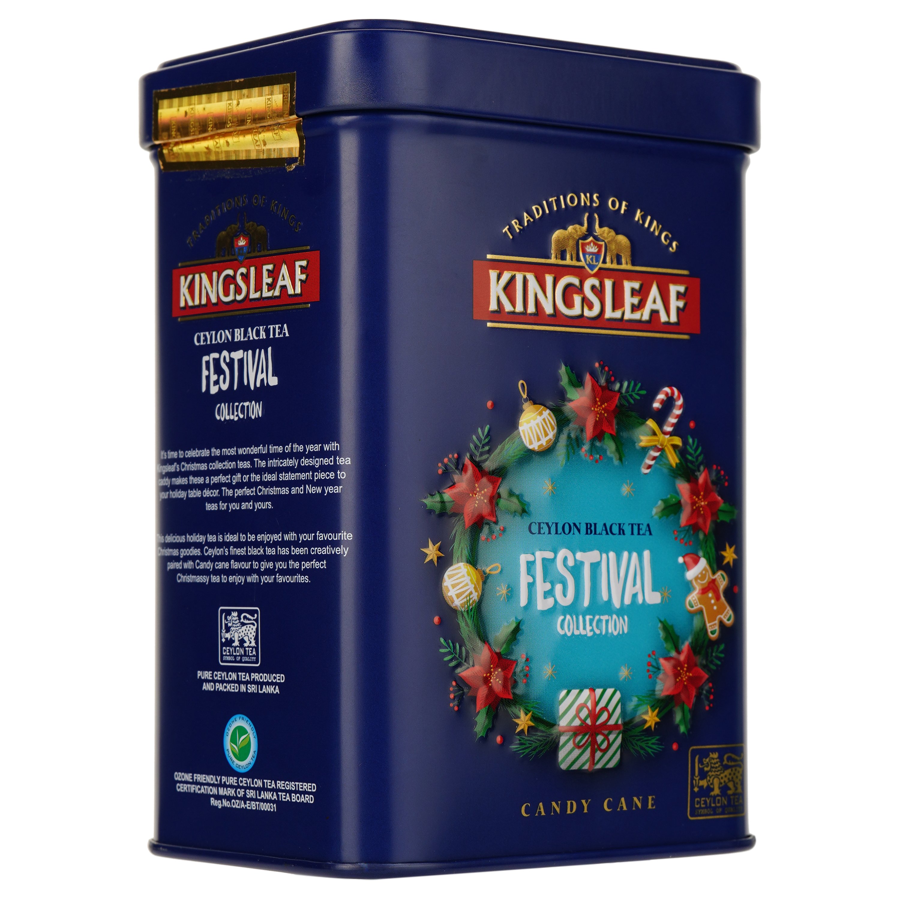Чай чорний Kingsleaf Festival collection Candy Cane OPA, 50 г (874246) - фото 2