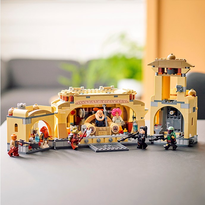 Конструктор LEGO Star Wars Тронный зал Бобы Фетта, 732 деталей (75326) - фото 7